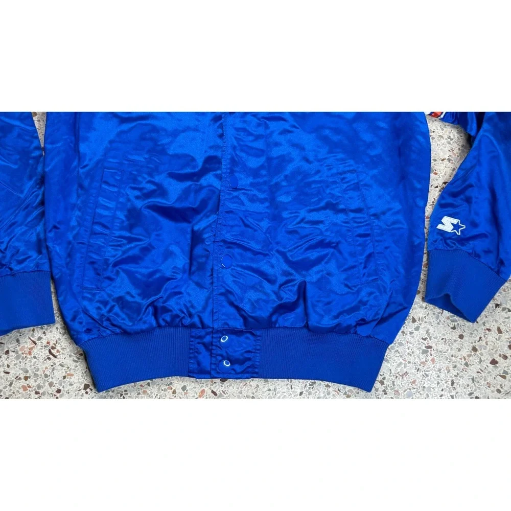 Starter‎ NBA New York Knicks Rare & Vintage Satin Bomber Jacket Size Medium